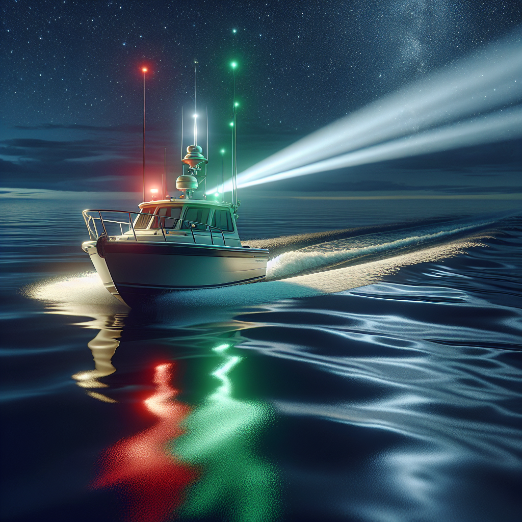 Πλοήγηση σε Νυχτερινές Συνθήκες και Χρήση Κόκκινων/Πράσινων Ναυτιλιακών Φώτων image