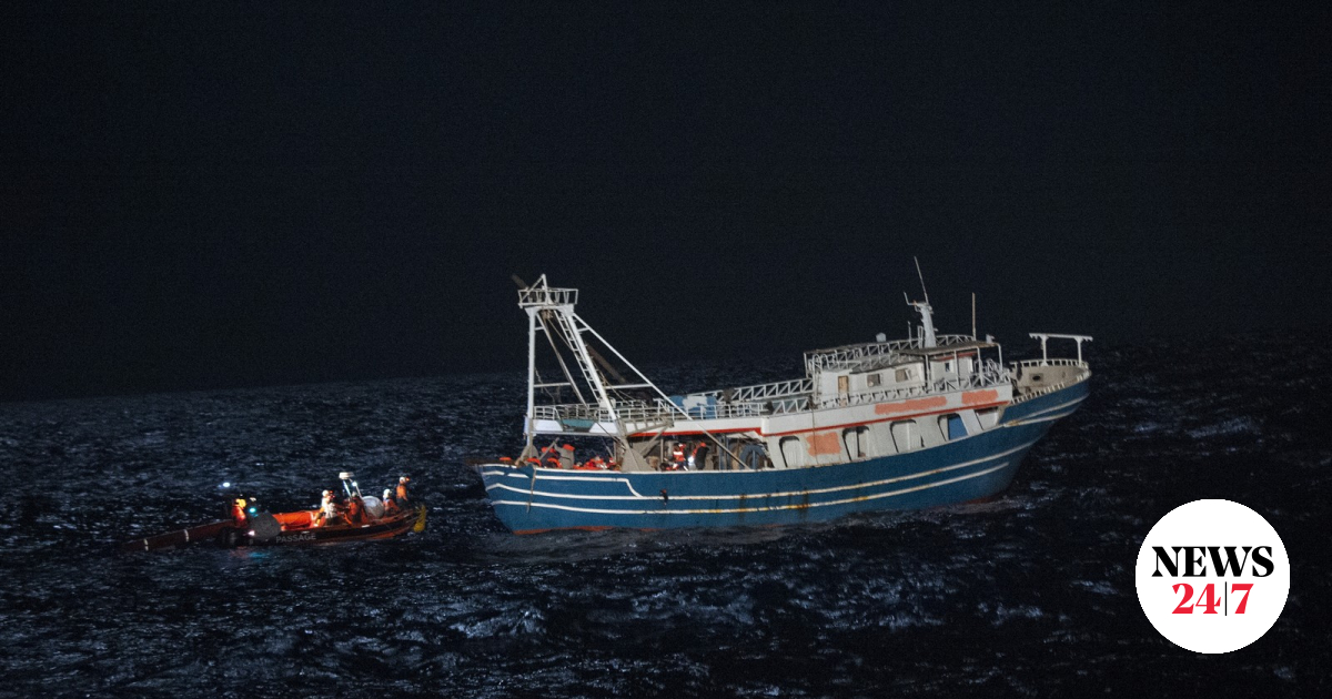 Κρήτη: Επιχείρηση διάσωσης 56 προσφύγων και μεταναστών