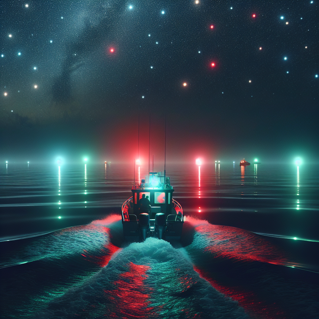 Πλοήγηση στη Νύχτα και Χρήση Κόκκινων/Πράσινων Φώτων Νavigation image